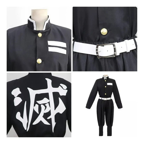 Traje Del Cazador Kimetsu No Yaiba Cosplay Demon Slayer 