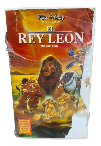 Vhs El Rey Leon En Español Disney 100% Original