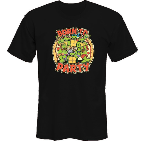 Remeras Tortugas Ninja Pizza Party Tmnt *mr Korneforos*