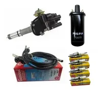 Comprar Kit Distribuidor Peugeot 504 Cables De Bujias Bobina Bujias