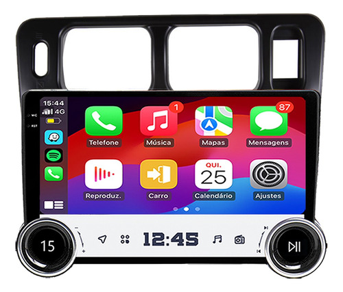 Kit Multimidia Tr4 02/14 10p Knob Android Auto Carplay 64gb