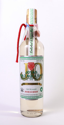 Mezcal Joven Espadín Joyas Oaxaqueñas, Caja 12 Botellas.