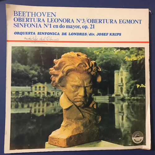 Disco Vinilo Beethoven Sinfonía 1 En Do Mayor