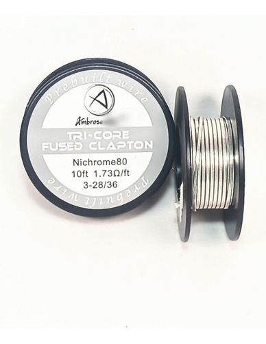 1 Cable Calentamiento Ni80 Ambros 3-28/36ag Tri-core 3m Rda