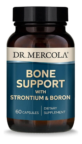 Suplemento Óseo Con Estroncio Y Boro Dr. Mercola 60 Capsulas Sabor Neutro