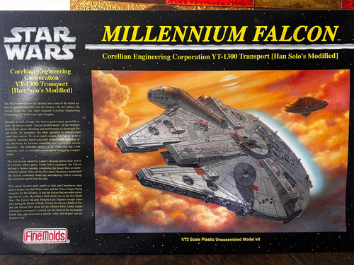 Fine Molds Japan Millenium Falcon 1/72th Scale