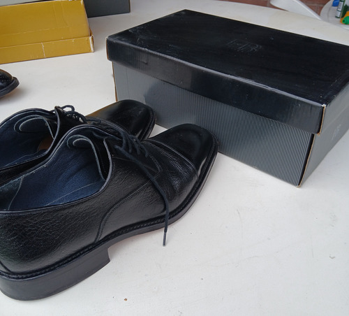 Zapatos Negros Ponzo Talle 42 Negro 42