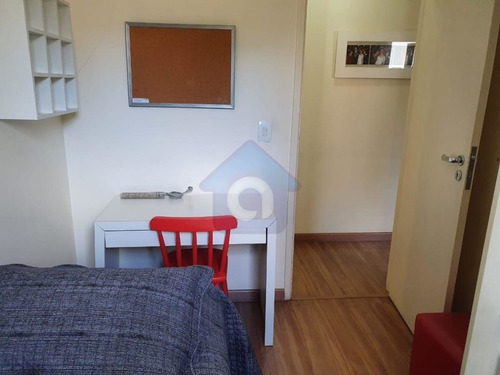 Imagem 4 de 14 de Apartamento Mobiliado 2 Dormitórios, 1 Vaga, Lazer No Prédio Próximo Ao Shopping Frei Caneca - Tw16044