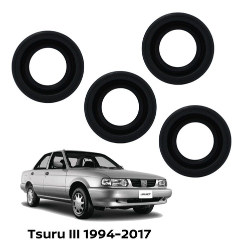 Kit Retenes Tapa Punterias Tsuru 16 Val 2002 Original