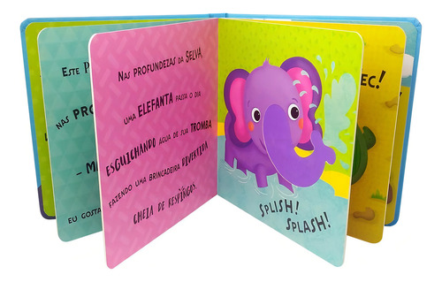 Um livro para tocar e sentir: Animais selvagens e malucos, de Walker, Miranda. Editorial Todolivro Distribuidora Ltda., capa dura em português, 2019