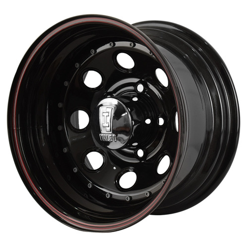 Llanta Chapa Italbo Modular Negra R16 Rastrojero Dodge 5x114