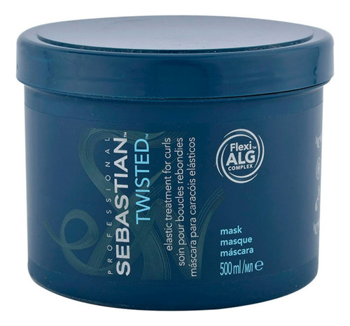 Sebastian Twisted Máscara Hidratante Cabello Con Rulos 500ml