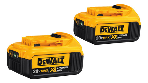 Combo Dewalt De 2 Baterias De 4 Amp