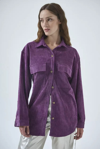 Camisa Oversize Cordy Invierno Mujer Sweet