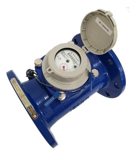 Hidrômetro Woltmann Horizontal 6pol. Dn150 + Sensor + Certif