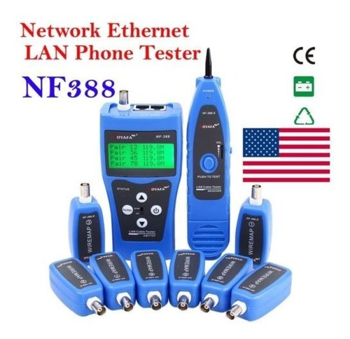 Cable De Los E.e.u.u. Nave Nf388 Red Ethernet Lan Teléfono P