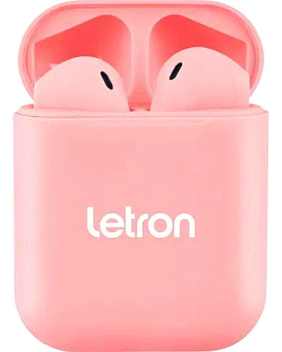 Fone De Ouvido Sem Fio Box Com Case Earbuds Cores - Letron