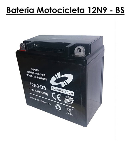 Bateria Moto Planta 12 Vlt 9ah/10hr