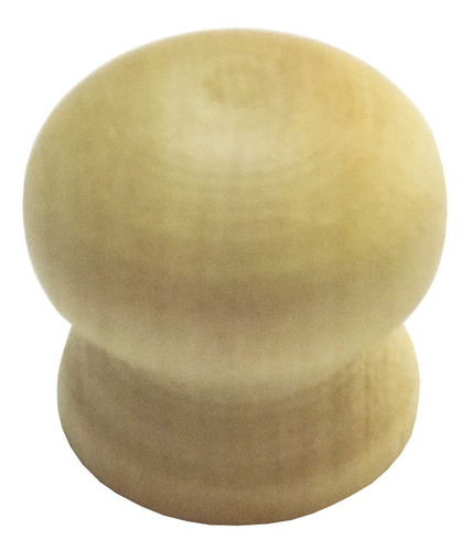 Imagen 2 de 4 de Tirador Leo Madera 33mm 10 Unidades Mueble Puerta Cajon