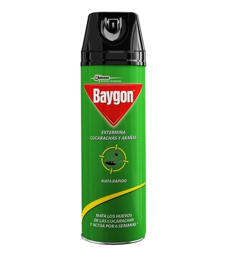 Insecticida Baygon Para Cucarachas Y Arañas 400cc (cod 5118)