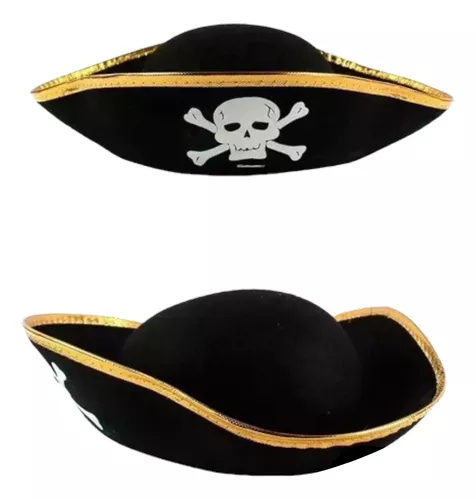 Sombrero Pirata】// Complemento Disfraz - Envíos 24 h ✓