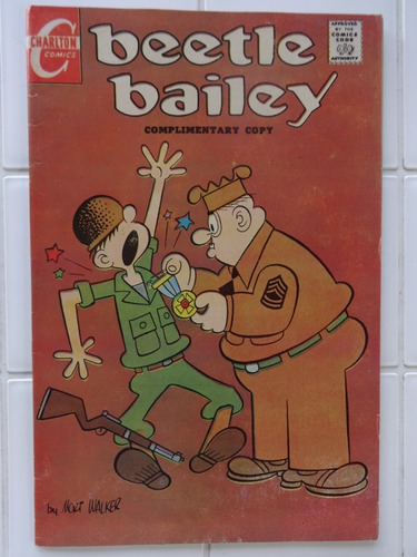 Hq Beetle Bailey Recruta Zero Complimentary Copy Mort Walker (Usado)