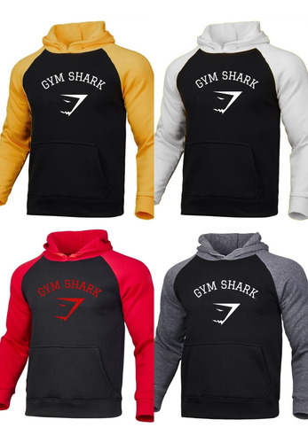 Sudadera Gymshark Hoodie Gym Afelpada Hombre Supreem Gorra