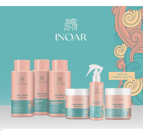 Shampoo Meu Cacho Meu Crush 500ml - Inoar