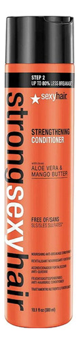  Acondicionador Anti-quiebre Sexy Hair Strong libre de sulfatos 300 Ml