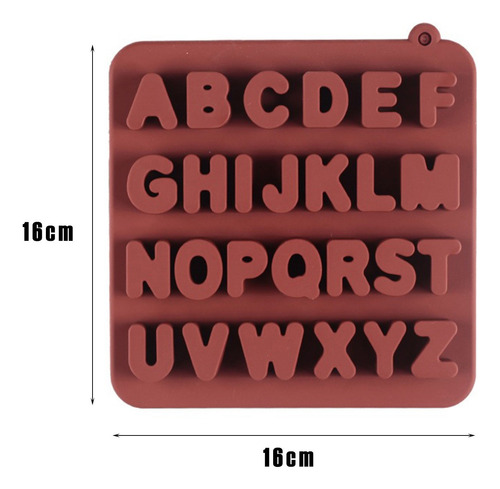 L 26 Letras Em Inglês: Moldes De Chocolate Feitos À Mão, Bol