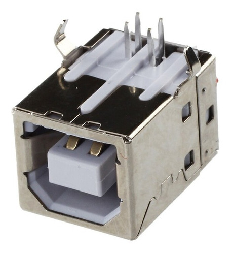 100 Pzs Conector Usb Tipo B Hembra Pcb Soldar.