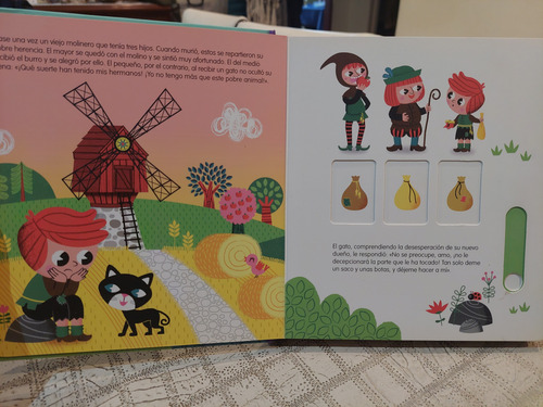 El Gato Con Botas, Cuentos Animados. (Usado)