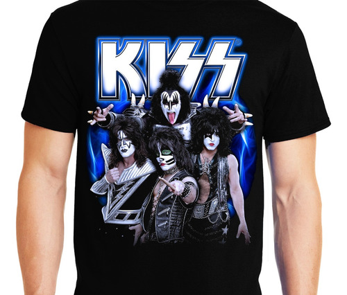 Kiss - Banda - Rock - (1) - Polera