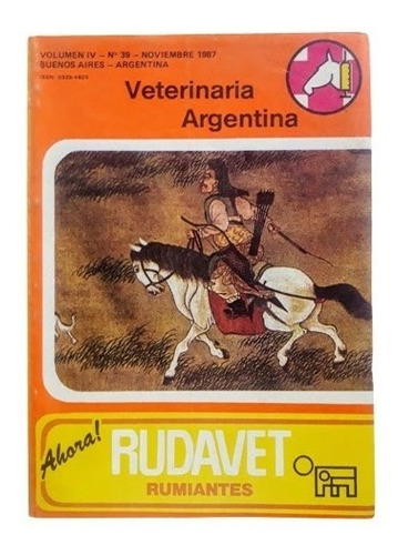 Revista Veterinaria Argentina N° 39 Noviembre  1987