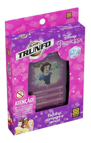 Super Trunfo Disney Princesas 02708 Grow