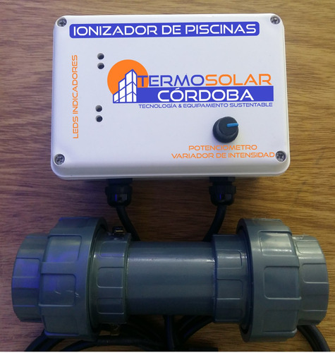 Imagen 1 de 4 de Ionizador Para Piletas 6 Electrodos