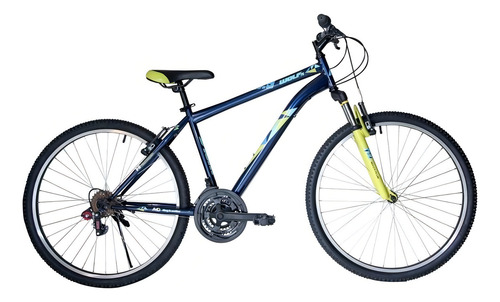Bicicleta Benotto Montaña Wolf R27.5 Unisex Azul / Verde Limón Único