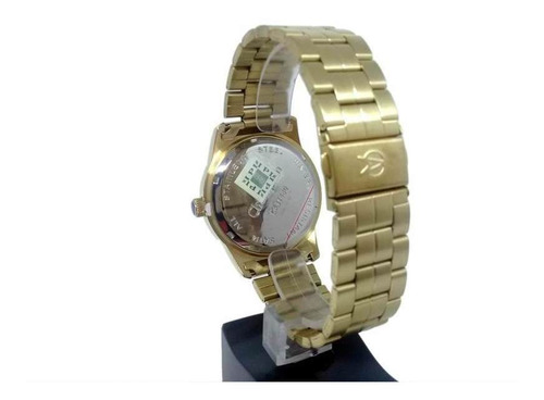 Relógio Champion Masculino Casual Dourado Original Garantia