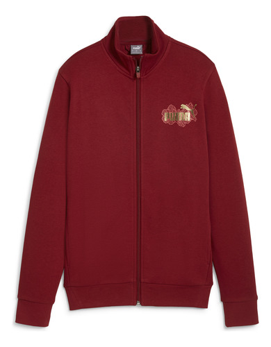 Chamarra Puma, Ess+ Class Act Track Jacket Tr, Mujer, Vino
