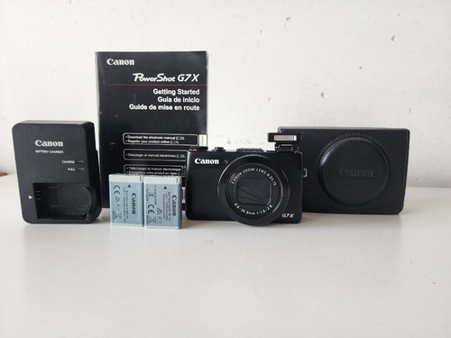  Canon Powershot G7 X + Funda , Cargador Y 2 Baterias