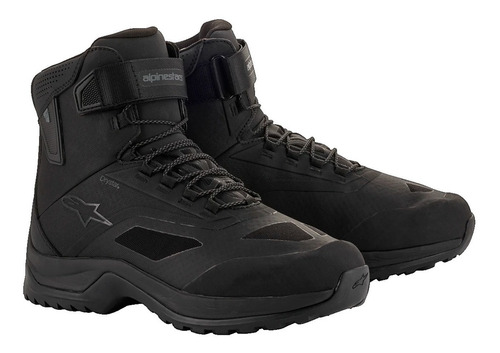 Botas Para Moto Alpinestars Cr-6 Drystar Rid Negro Solid