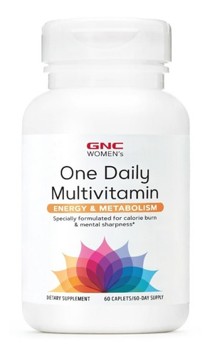 Suplemento Multivitamínico Diário Gnc Feminino One 60 Cáp