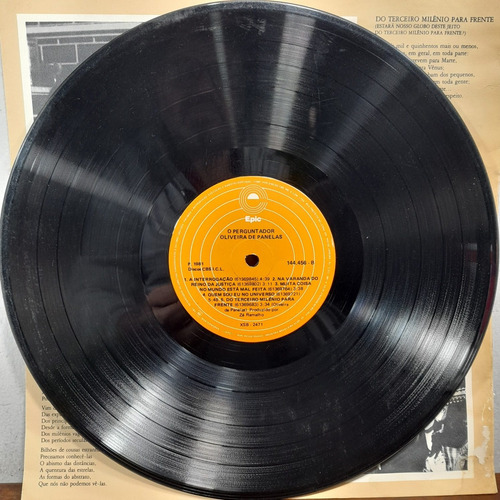 Imagem 10 de 10 de Vinil Lp O Oliveira De Panelas O Perguntador