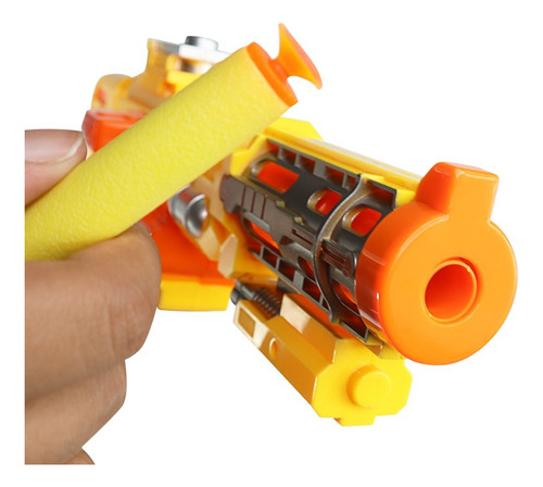 Nerf Metralhadora Lançadora De Dardos De Espuma Com Ventosa