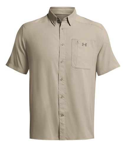 Polera Ua Drift Tide 2.0 Hombre Café Under Armour