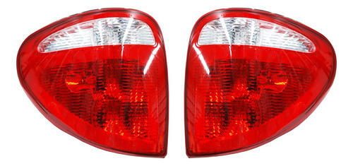 Par Calaveras Chrysler Caravan 2001-2002-2003 P/3 Focos Tyc