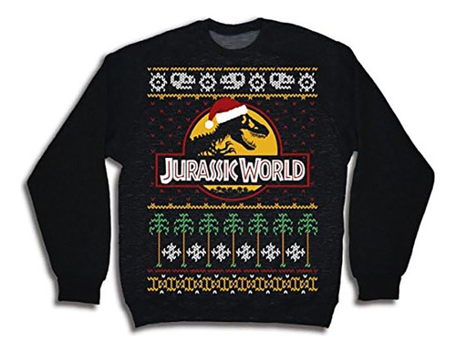 Sudadera Jurassic World Park Ugly Sweater Dinosaurios T Rex