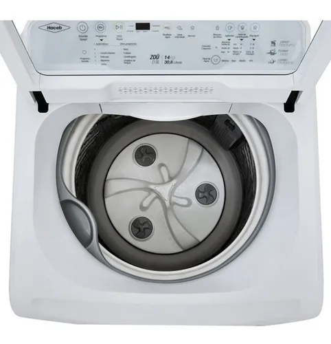 Lavadora Digital Haceb Zoü 14 Kg Carga Superior Blanco 110V