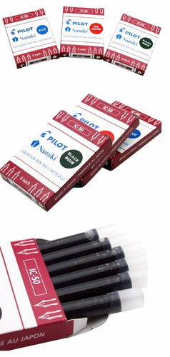 Cartucho Pilot P/ Lapicera Ic 50 X Cajita