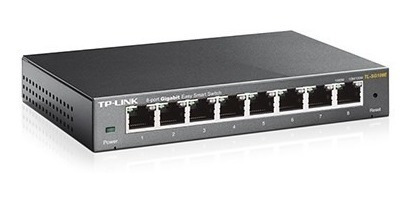 Imagem 2 de 6 de Switch Gerenciável Easy Smart Gigabit De 8 Portas Tl-sg108e
